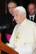 Confesó Papa Benedicto XVI beneplácito por estancia en Cuba